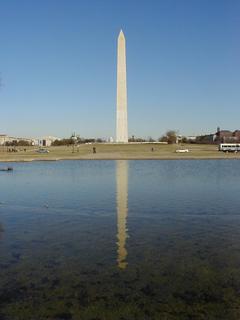 Washington Monument and reflection<br>Location: <a href="https://www.google.com/maps/search/?api=1&query=38.88941,-77.04109" target="_new">Lincoln Memorial Reflecting Pool</a>